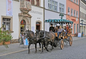 Ballade touristique à Weimar.