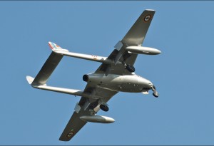 Premier avion à réaction utilisé en service opérationnel dans l'Armée de l'Air au début des années cinquante.